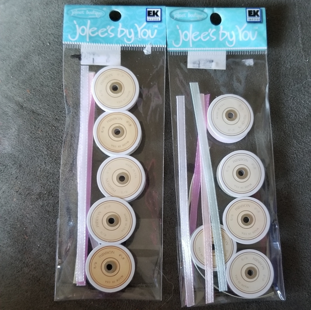 Jolees Boutique, Ribbon Spools X2, RARE